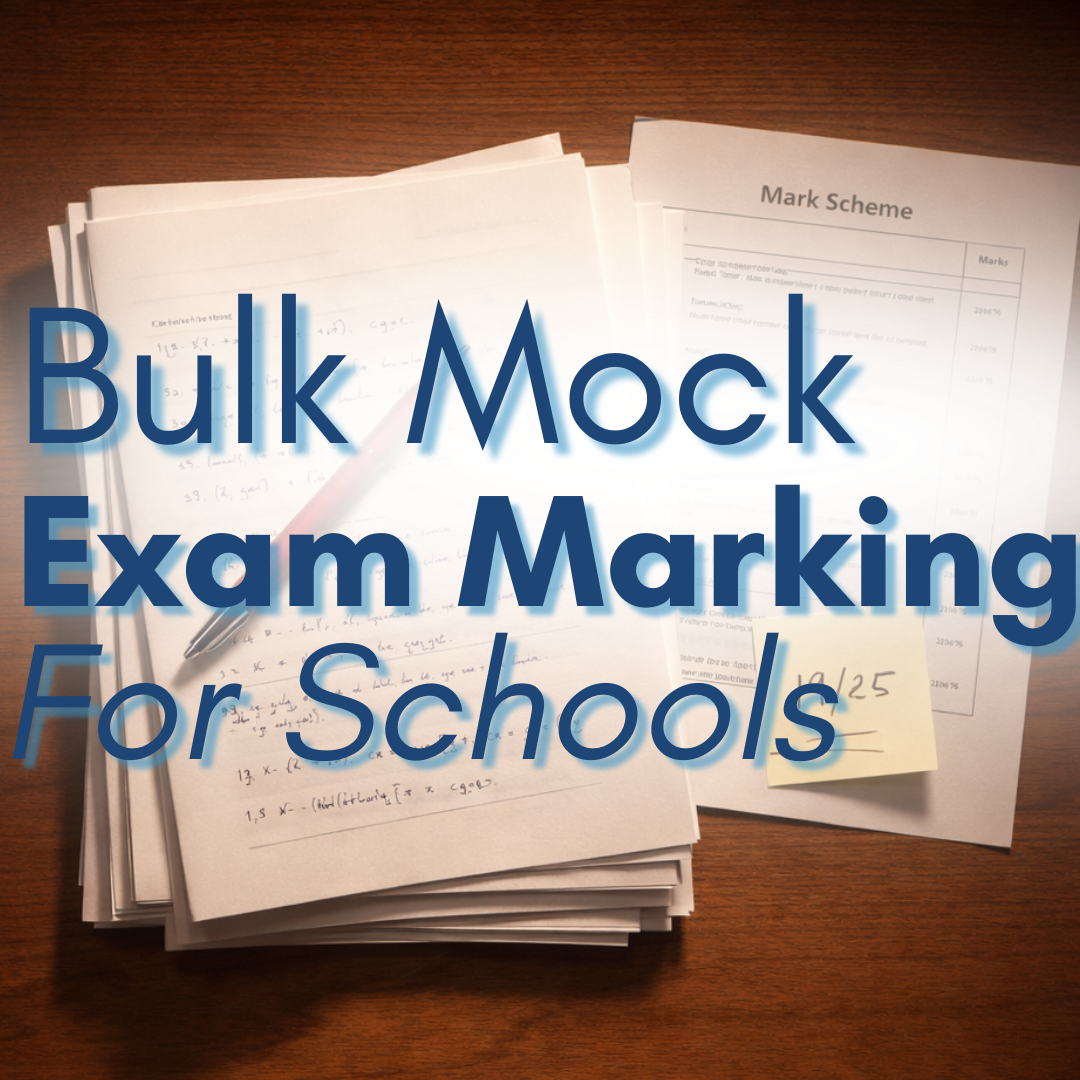 Bulk Mock Exam Marking for Schools | All GCSE Subjects | Qualified Teachers