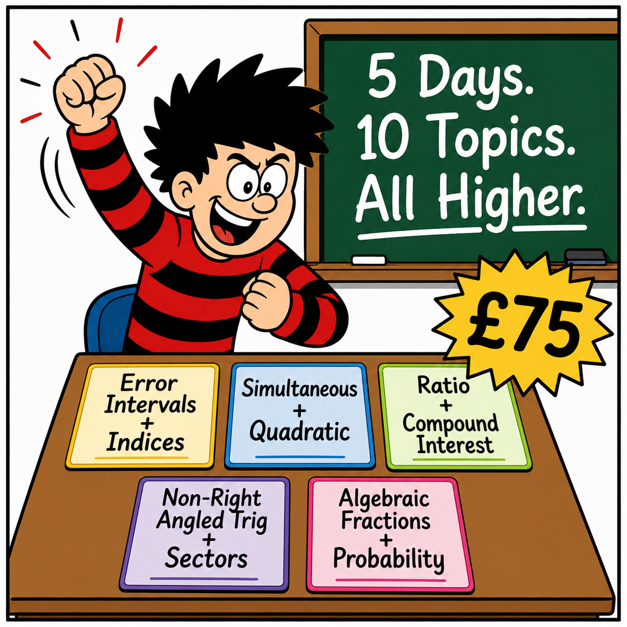 May Half Term GCSE Higher Masterclass | Full Week Bundle