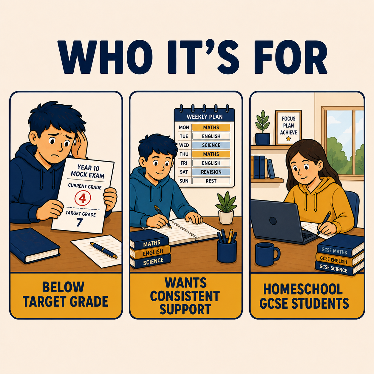 GCSE Tuition Programme | Maths, English or Science | SHLC