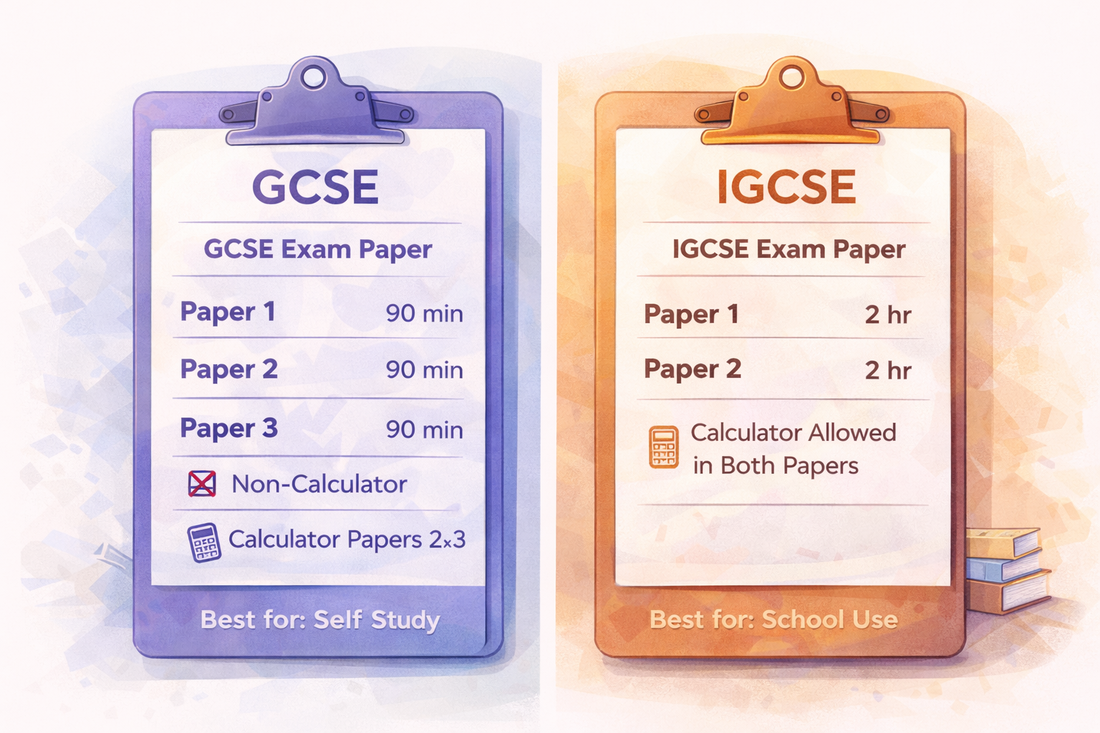 IGCSE vs GCSE Maths: What's the Difference?