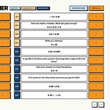 Hardest tier practice questions with click to reveal answers