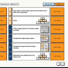 Hardest tier mixed practice questions with click to reveal answers