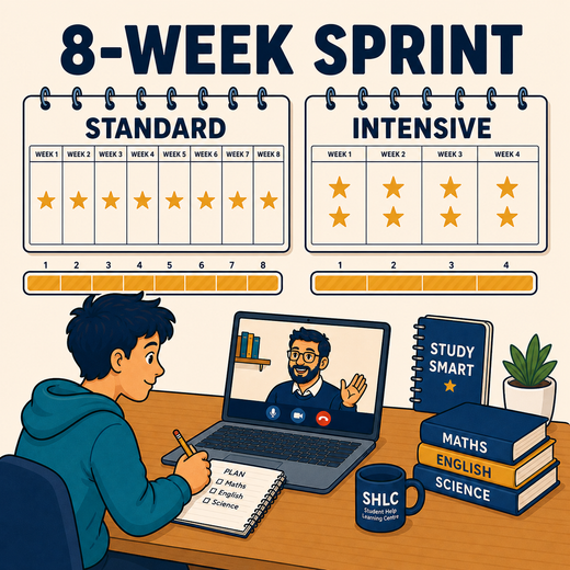 8-Week Tutoring Sprint | GCSE & SATs | SHLC Tutor