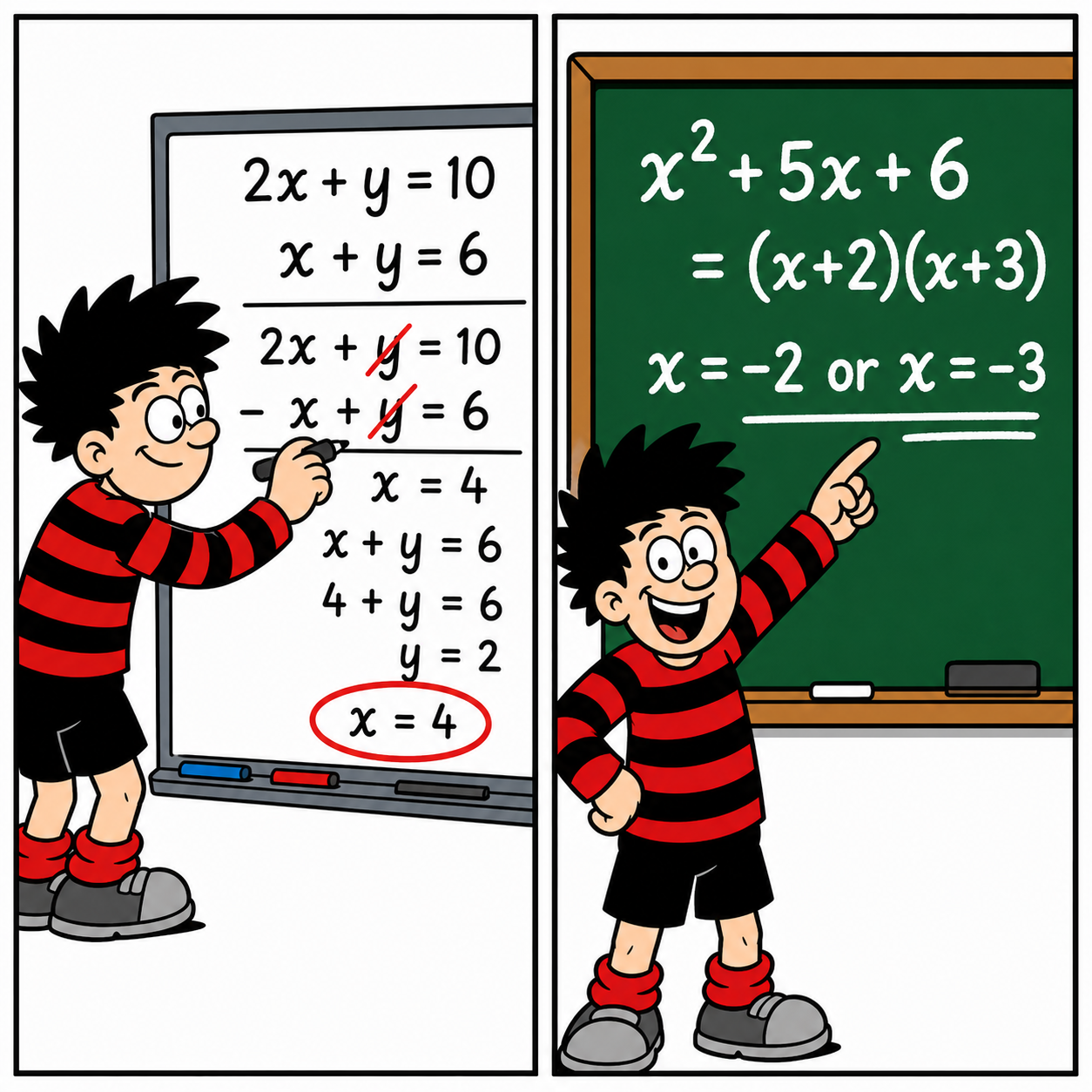 May Half Term GCSE Higher Masterclass | Simultaneous Equations + Quadratic Equations | Day 2