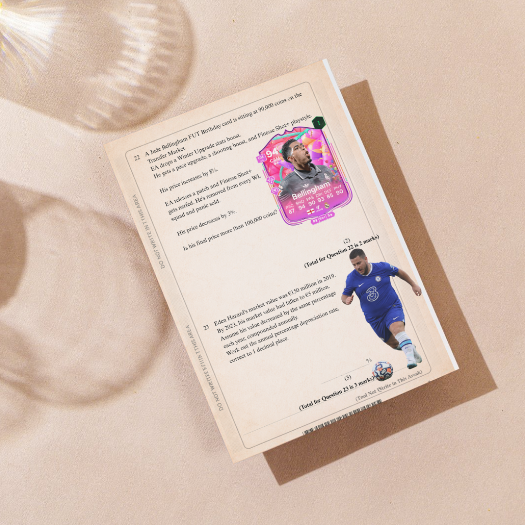 The Ultimate FIFA-Themed FUTQA GCSE Maths Practice Paper