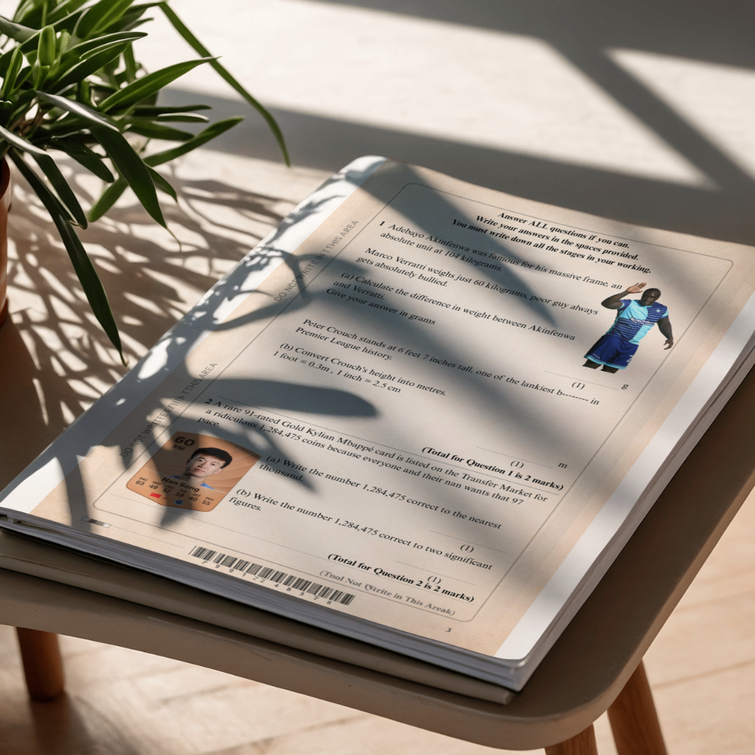 The Ultimate FIFA-Themed FUTQA GCSE Maths Practice Paper