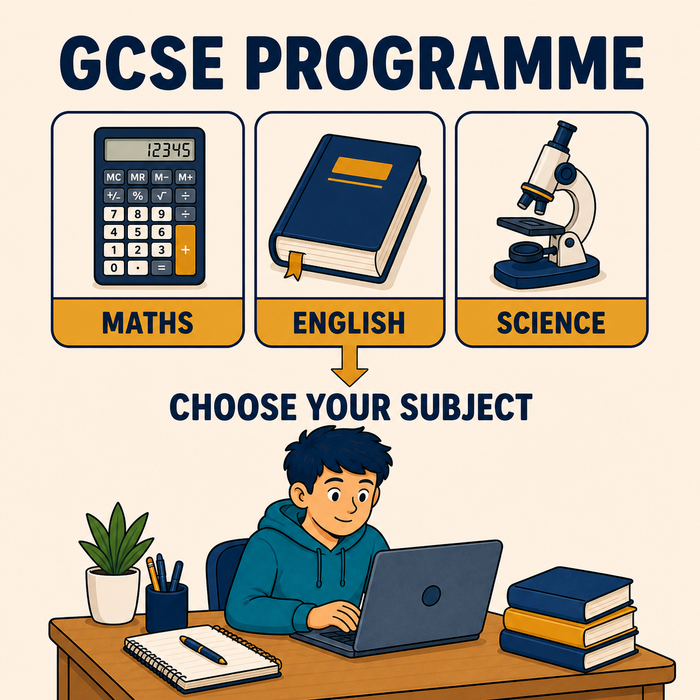 GCSE single subject programme, choose your subject