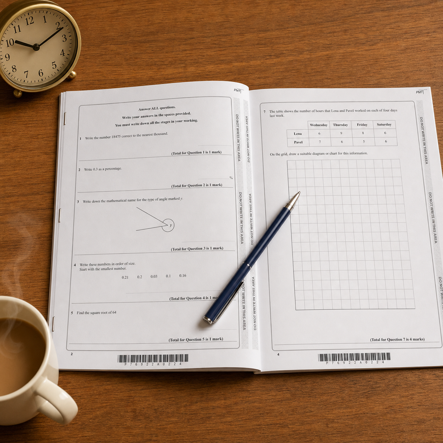 GCSE Past Papers - Professionally Printed & Bound Booklet Packs
