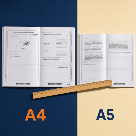 GCSE Past Papers - Professionally Printed & Bound Booklet Packs