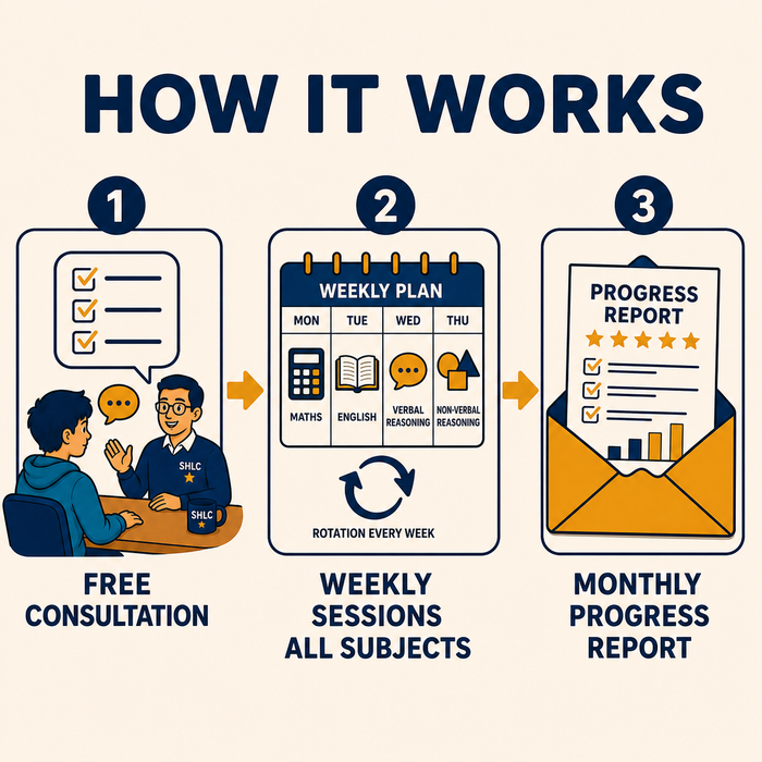 How it works, consultation, weekly sessions and monthly reports