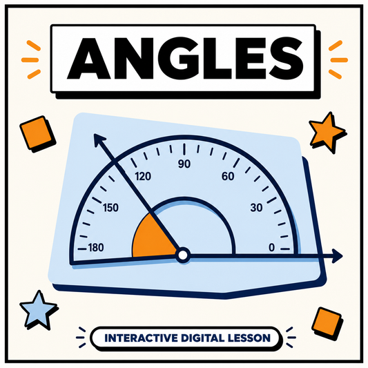 Angles Mastery interactive digital lesson for 11+ and GCSE maths revision