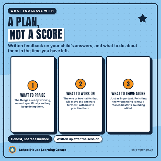 The 11+ mock interview action plan: what to praise, what to work on and what to leave alone