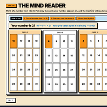 The mind reader trick powered by binary