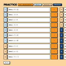 Easy and medium tier practice questions, Unit 1, answers hidden