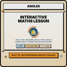 15 second preview of the Angles interactive digital lesson