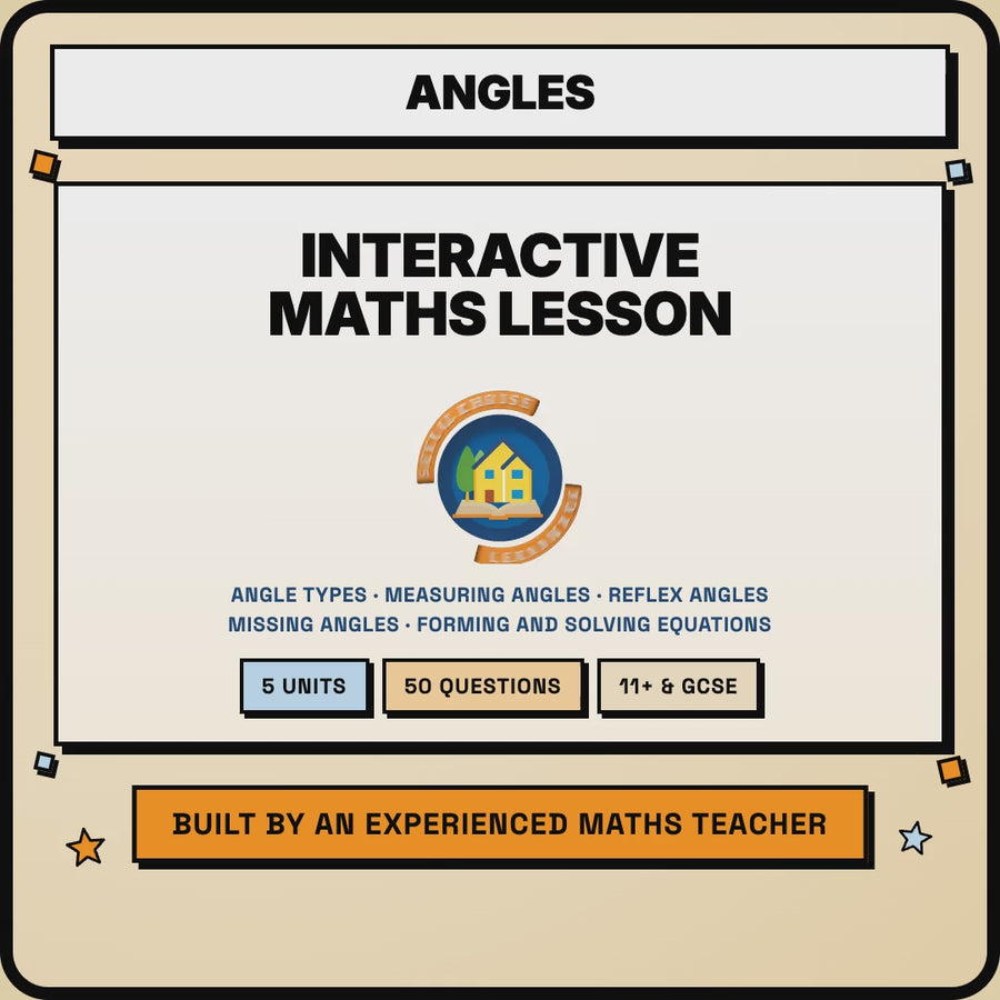15 second preview of the Angles interactive digital lesson