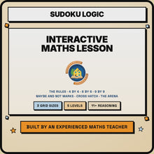 Sudoku Logic interactive lesson, 15 second preview