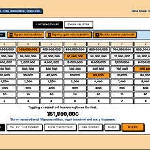 Gattegno chart tool building 350,000,000 one power of ten at a time